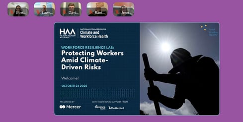 Health Action Alliance presents at symposium.