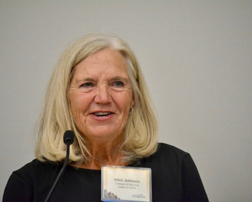 CON Alice Johnson speaks at alumni dinner 9.25.26