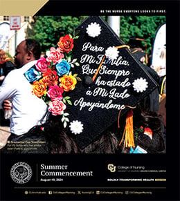 CU Nursing August Commencement & Graduation