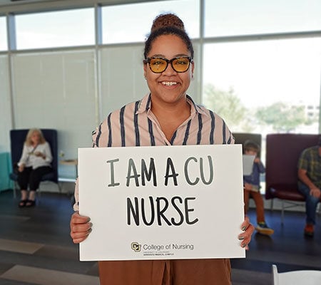 MS in Nursing student Flossie Richmond