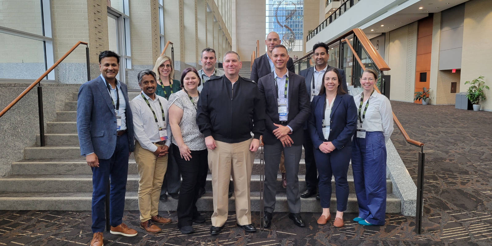 The C3 team poses for a photo with collaborators from the CU Center for COMBAT Research and researchers based in South Africa. Photo courtesy of Nee-Kofi Mould-Millman, MD, PhD, MSCS.