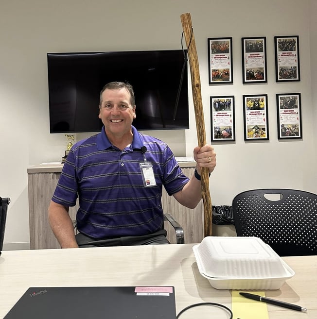 Dr. Reed w.walking stick_July 2025