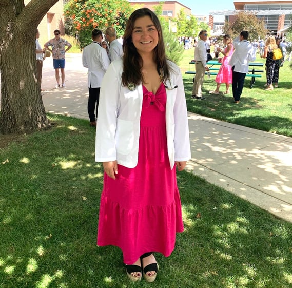 white coat