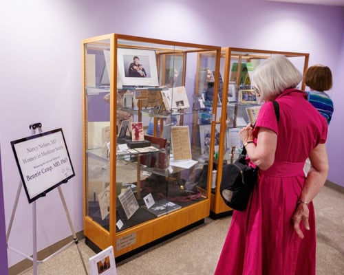 Women in Medicine Bonnie W. Camp Exhibit