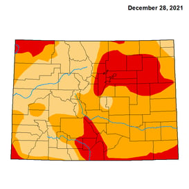 Drought Conditions Marshall Fire