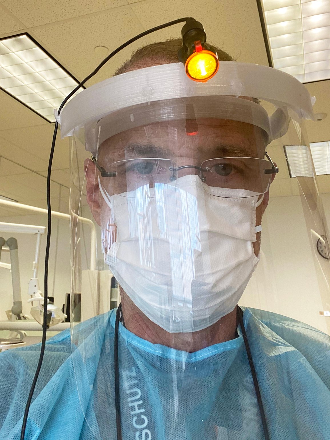 StudentInspired Collaboration Results in Custom Dental Face Shield