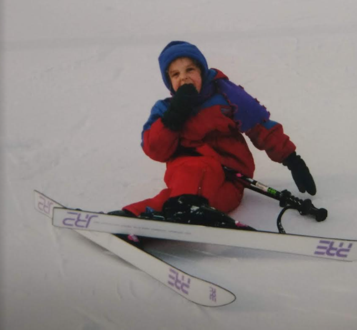 Gosia-childskiing
