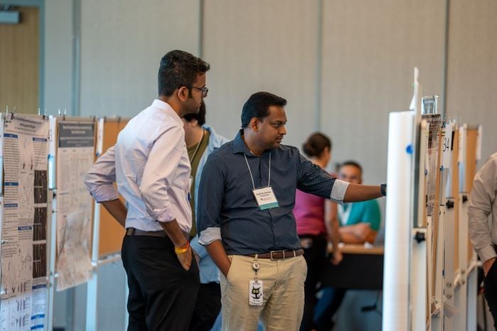 Poster session attendee and presenter