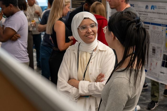 Poster session presenter