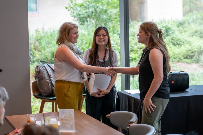 Poster session awardee