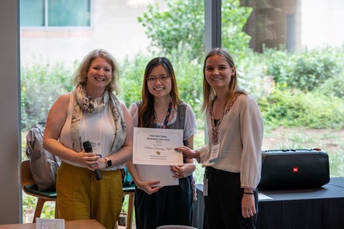 Poster session awardee