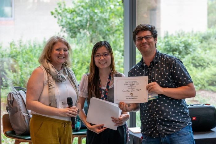 Poster session awardee