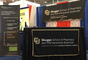 CU Pharmacy Booth at APhA 2018