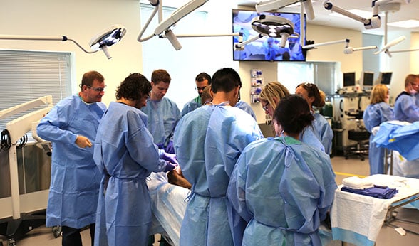 Surgical training at CSI at CU Anschutz