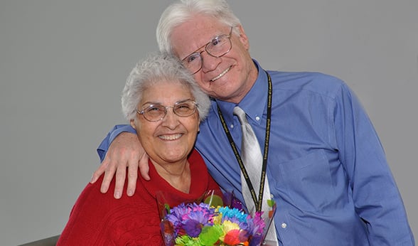 Alice Deanda and Gary Brown of CU Anschutz