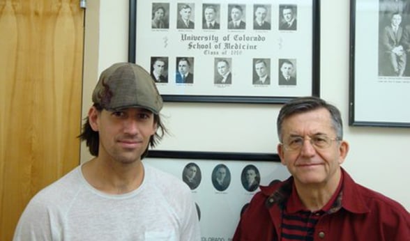 Karl and Corky Vance in the CU School of Medicine