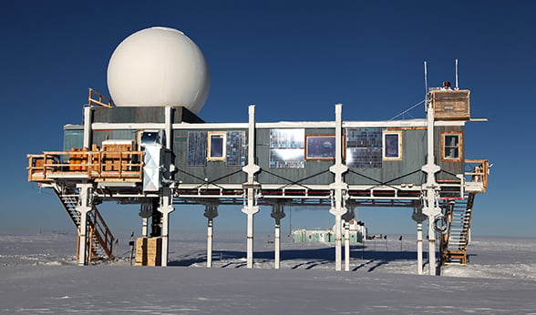 The Big House at Summit Station Greenland