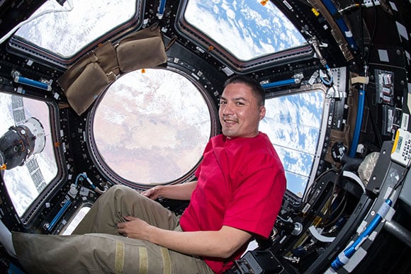 Kjell Lindgren on International Space Station