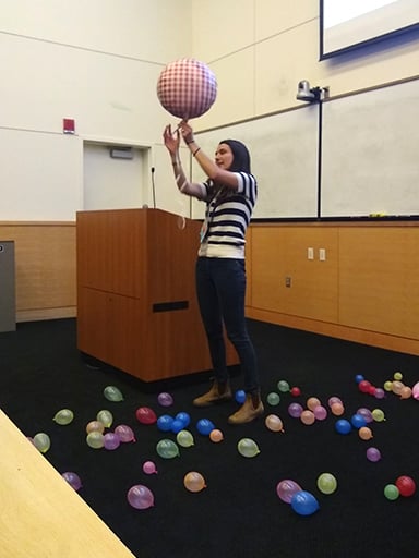 Gong show at postdoc research day