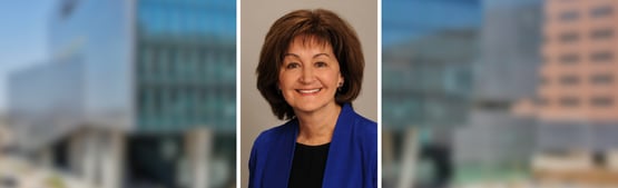 Allison Kempe, MD, MPH professional headshot with Anschutz Health Sciences Building in the background.