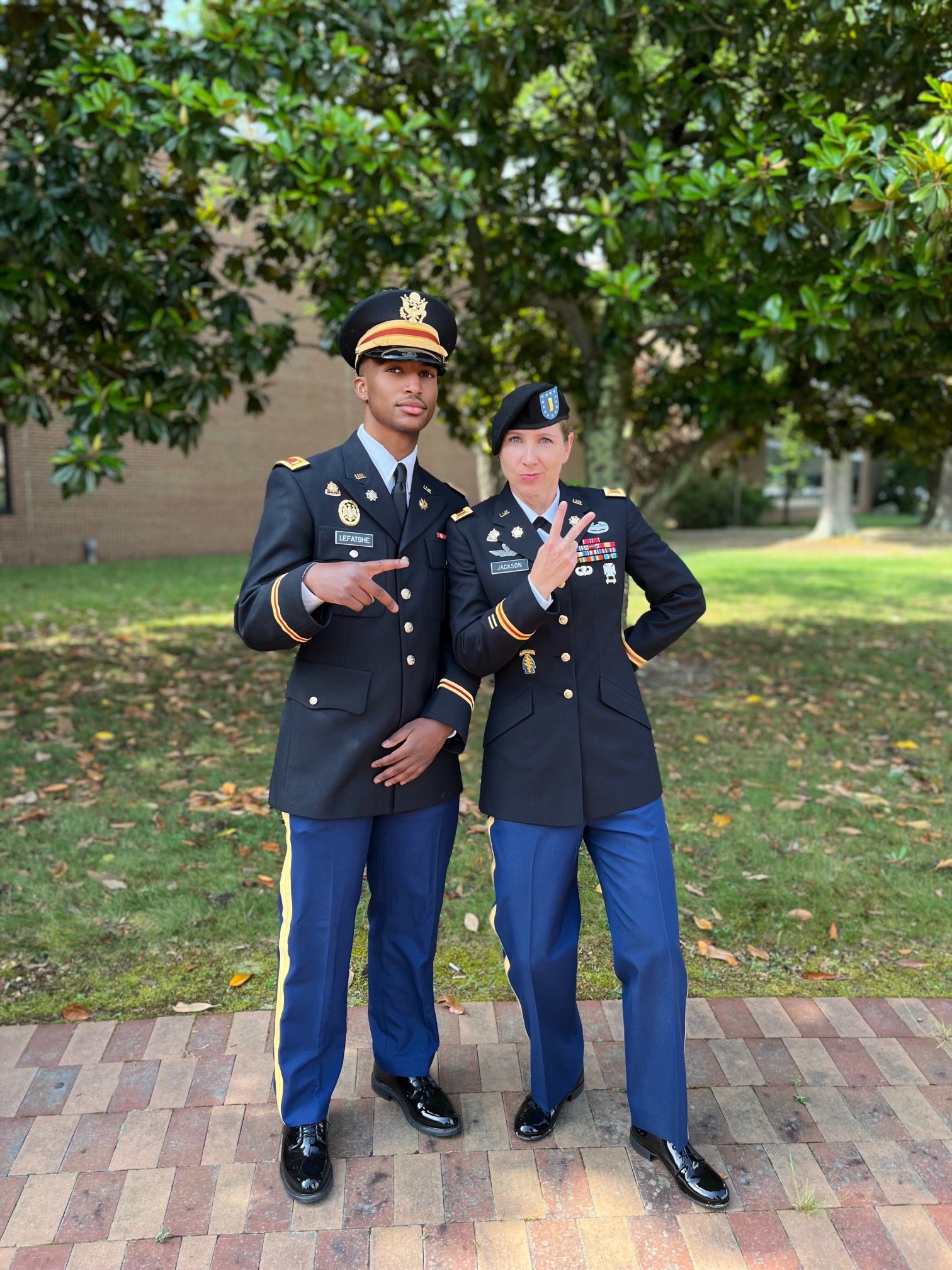 Lefatshe and LT Jackson