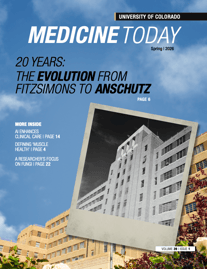 CU Anschutz Magazine Cover 2026