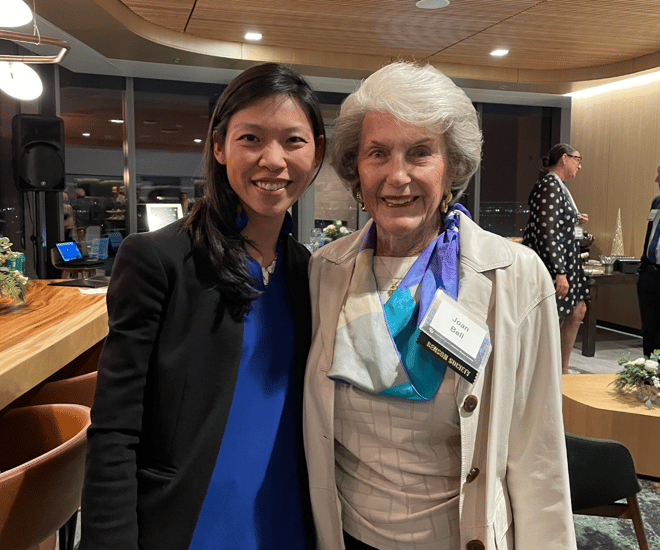Sophie Liao and Joan Bell-blog crop
