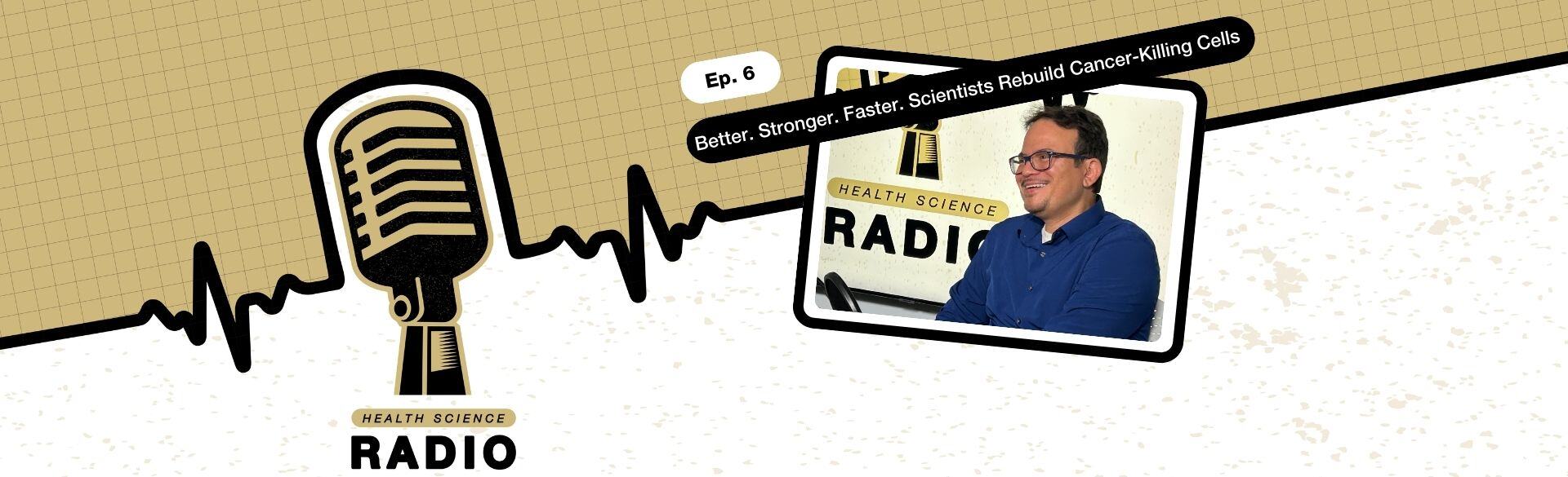 Eduardo Davila, PhD, talks about cancer immunotherapy on the Health Science Radio podcast.