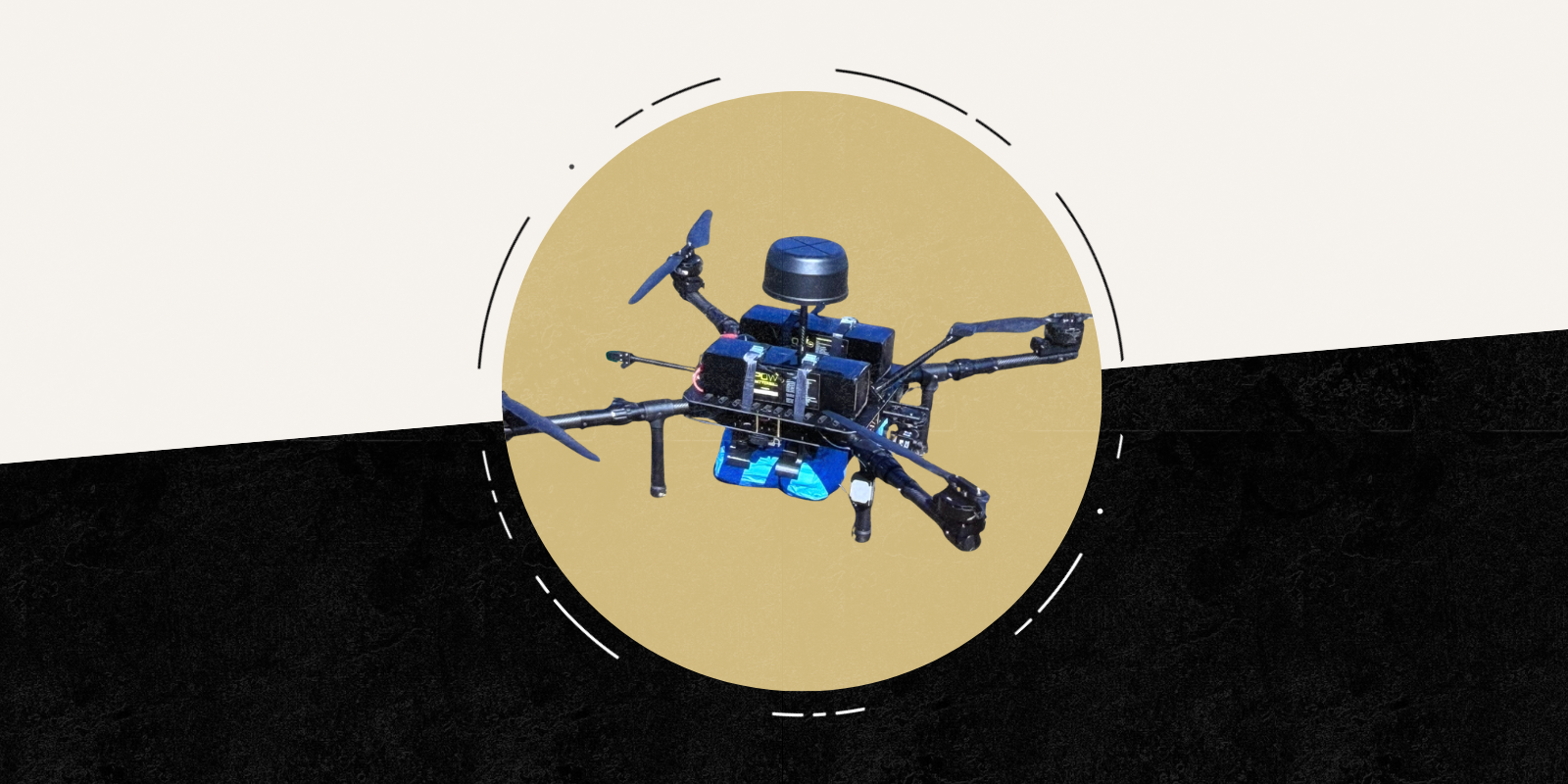 Photo of a drone