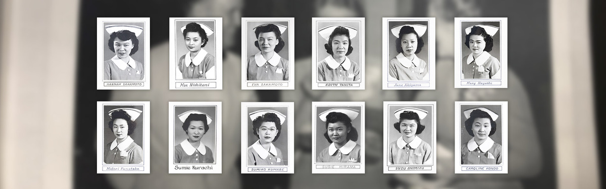 Collage of nurse photos