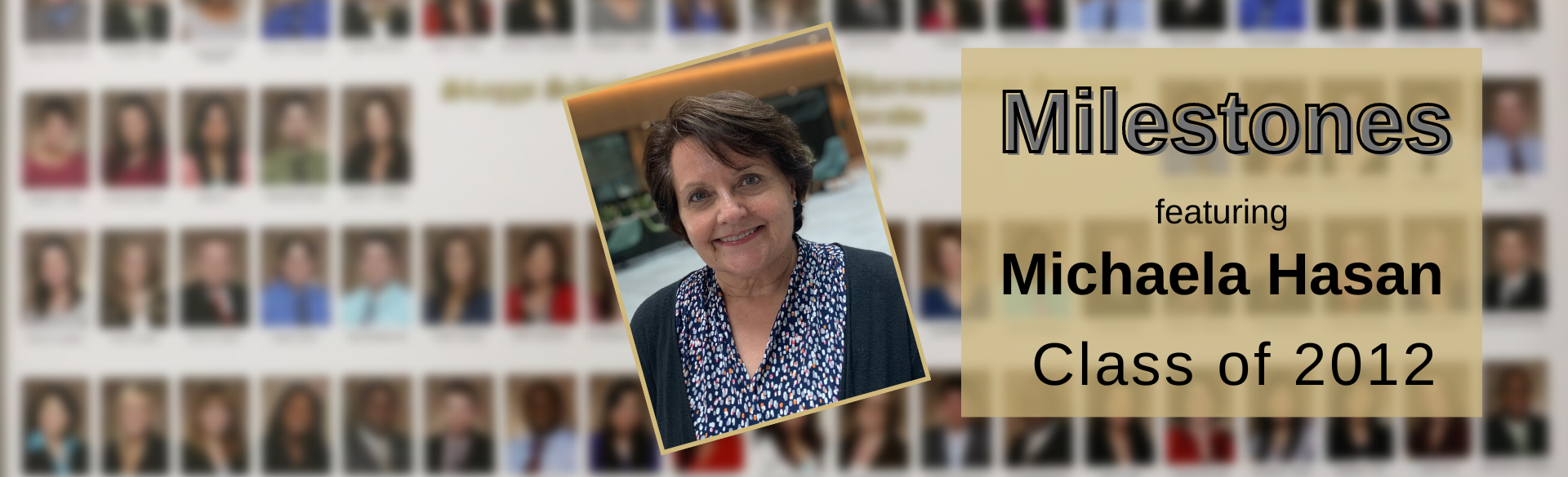 woman smiling for camera