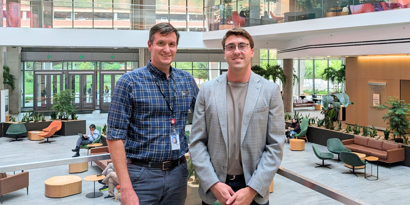 Andrew Kent, MD, PhD, and Ian Shelton, PhD
