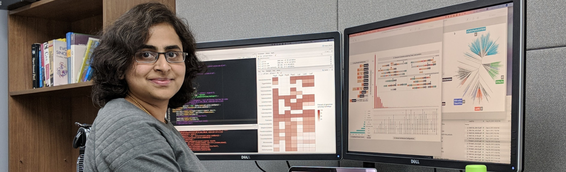 Janani Ravi, PhD, makes diversity, equity, and inclusion, a central theme in conference planning and in recruitment in her role in the CU School of Medicine Department of Biomedical Informatics.  