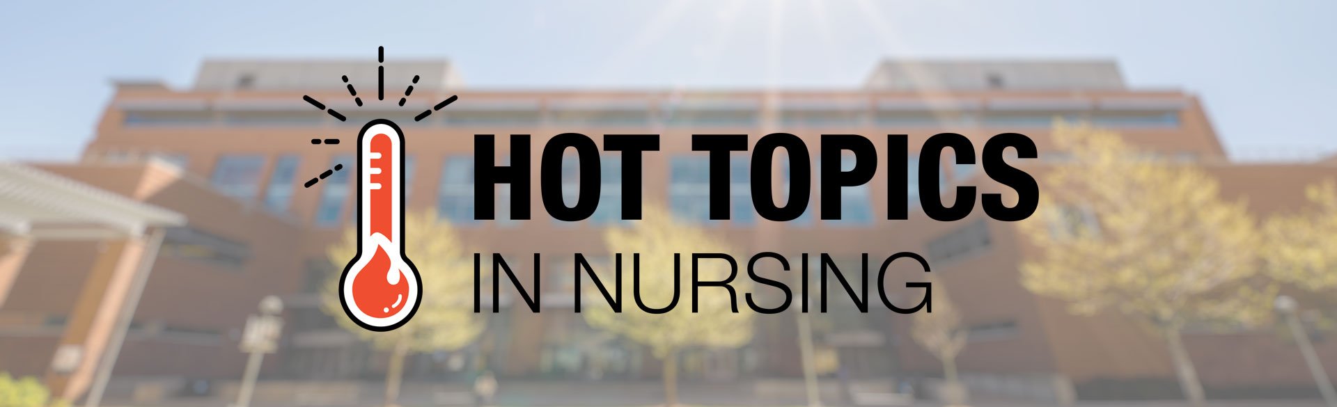 Hot Topics in Nursing: It's OK to not be OK