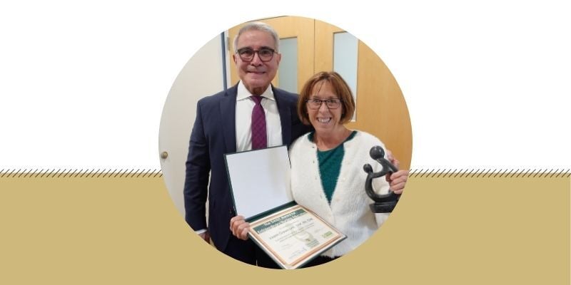 joann crownover with elias provencio-vasquez