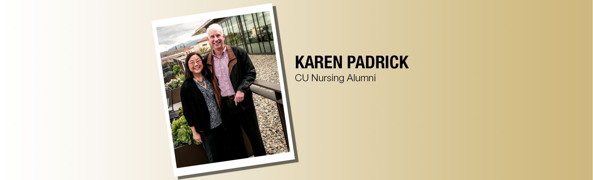 CU Nursing Alumni Karen Padrick and husband Kevin