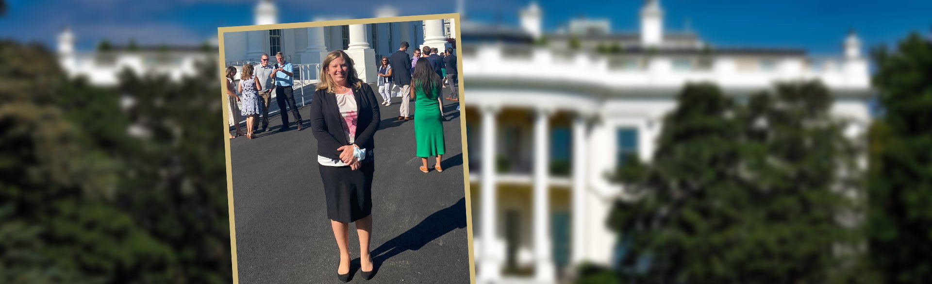 CU College of Nursing’s Laura Rosenthal Visits The White House