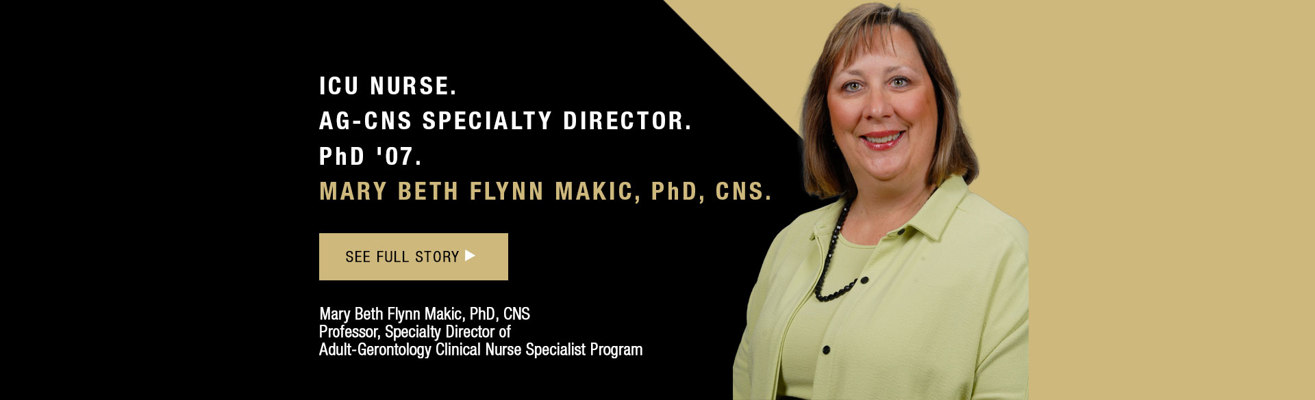 CU College of Nursing faculty Mary Beth Flynn Makic, PhD, CNS