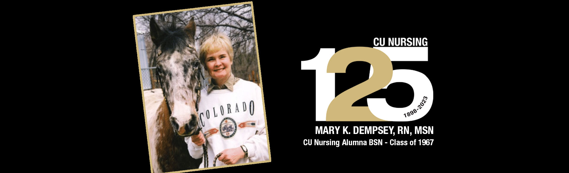 CU Nursing Alumna Mary K. Dempsey, RN, MSN (1967)