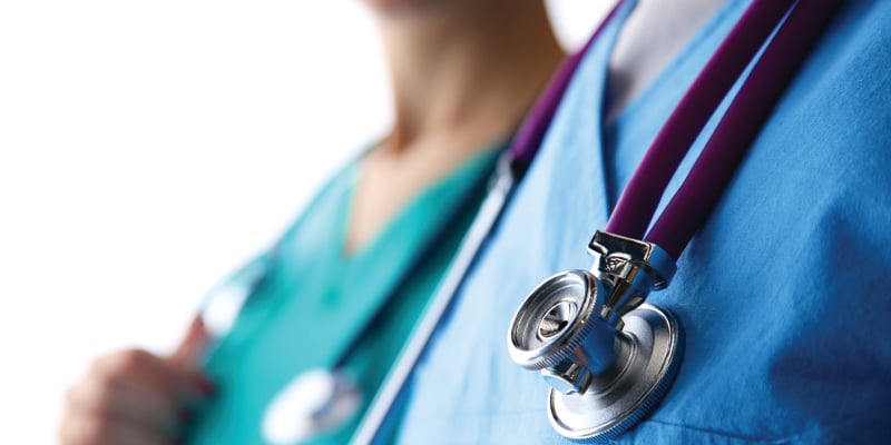 nurses with stethoscope 