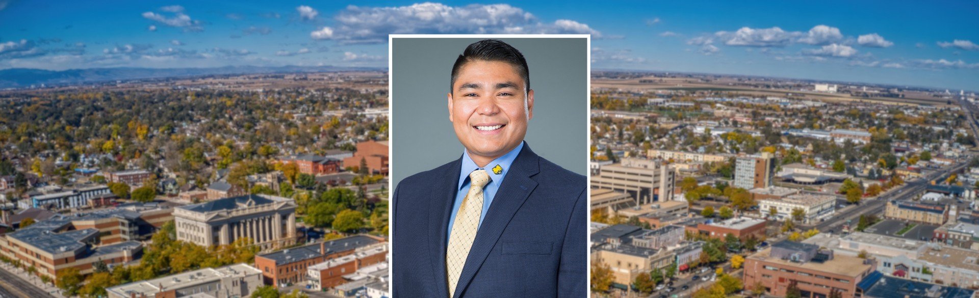 Headshot on UNC background