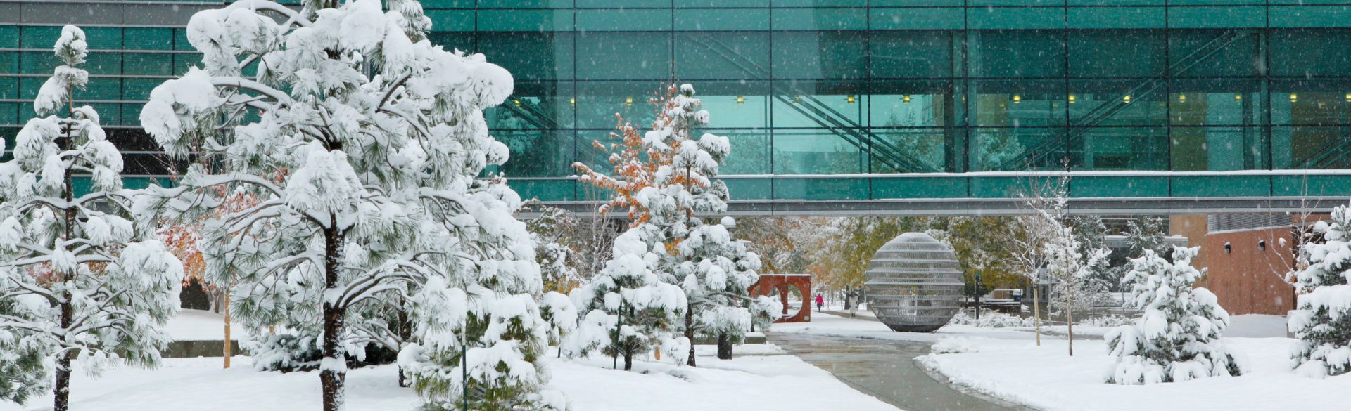 Anschutz Campus in winter