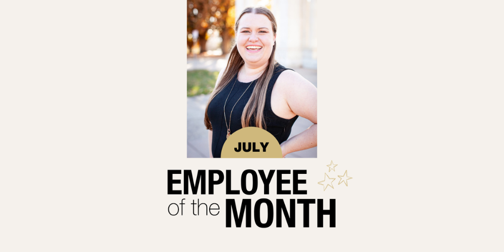 July Staff Employee of the Month, Maddie Parker