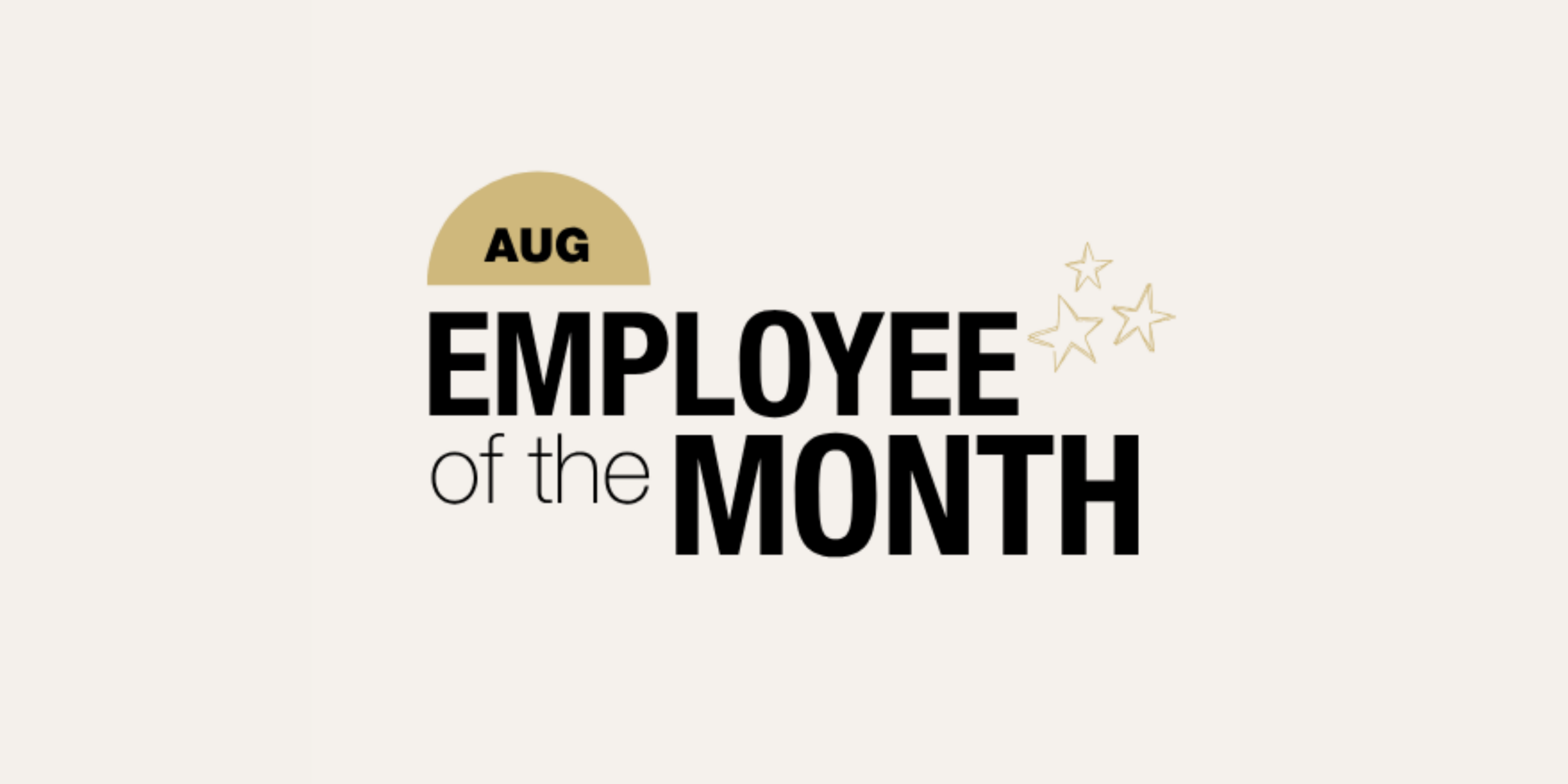 August Employee of the Month 