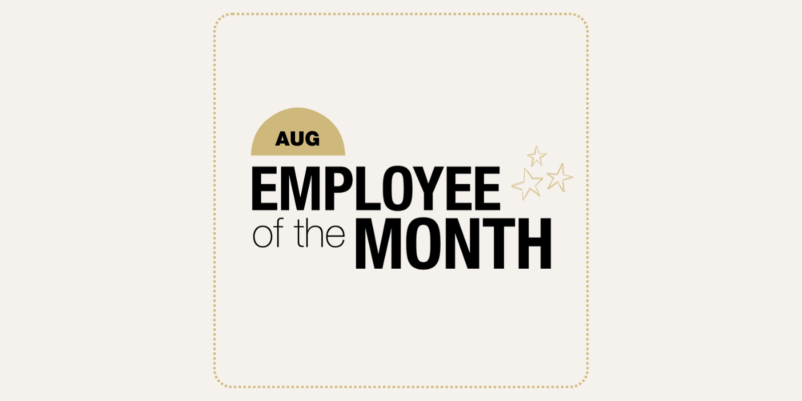 August Employee of the Month