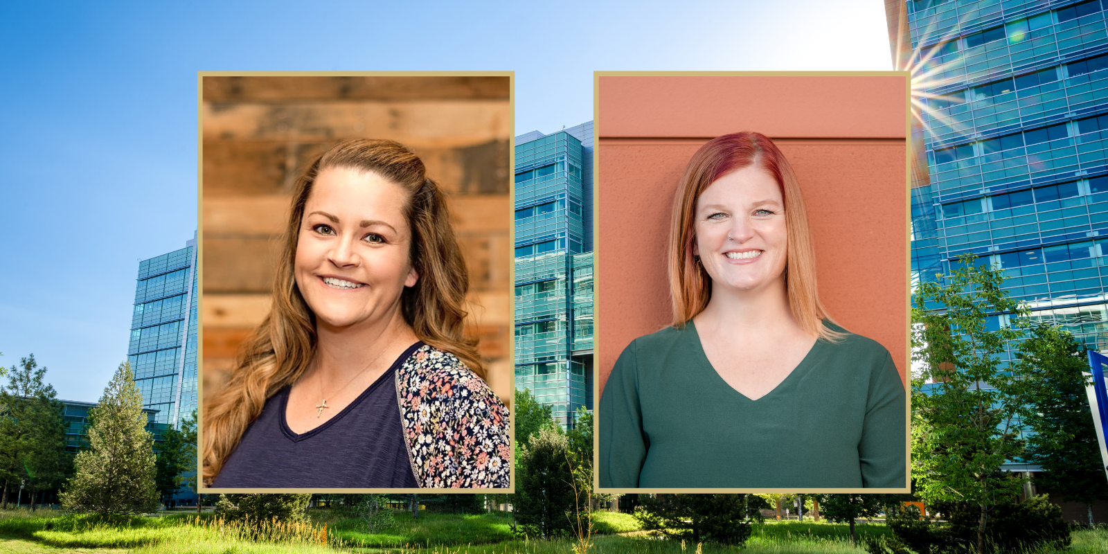 Headshots of project PI's Lisa Gonzales and Sara Kohlbeck