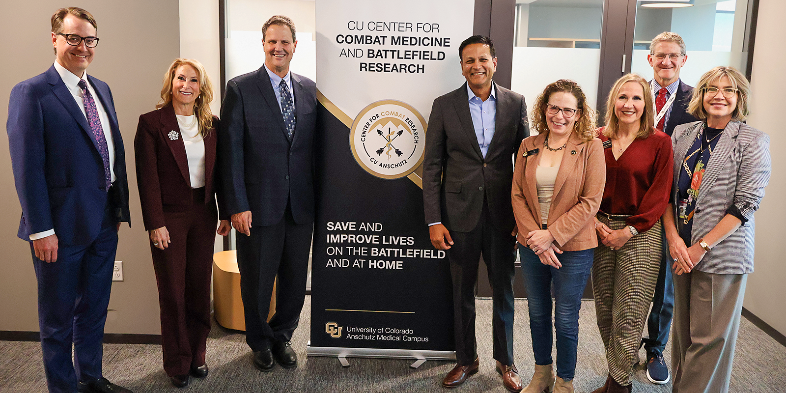 Congress Member Hears About the ‘Great Work’ of the CU Anschutz COMBAT Center