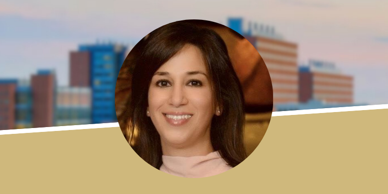 Cover photo of Dr. Nida Awadallah Headshot