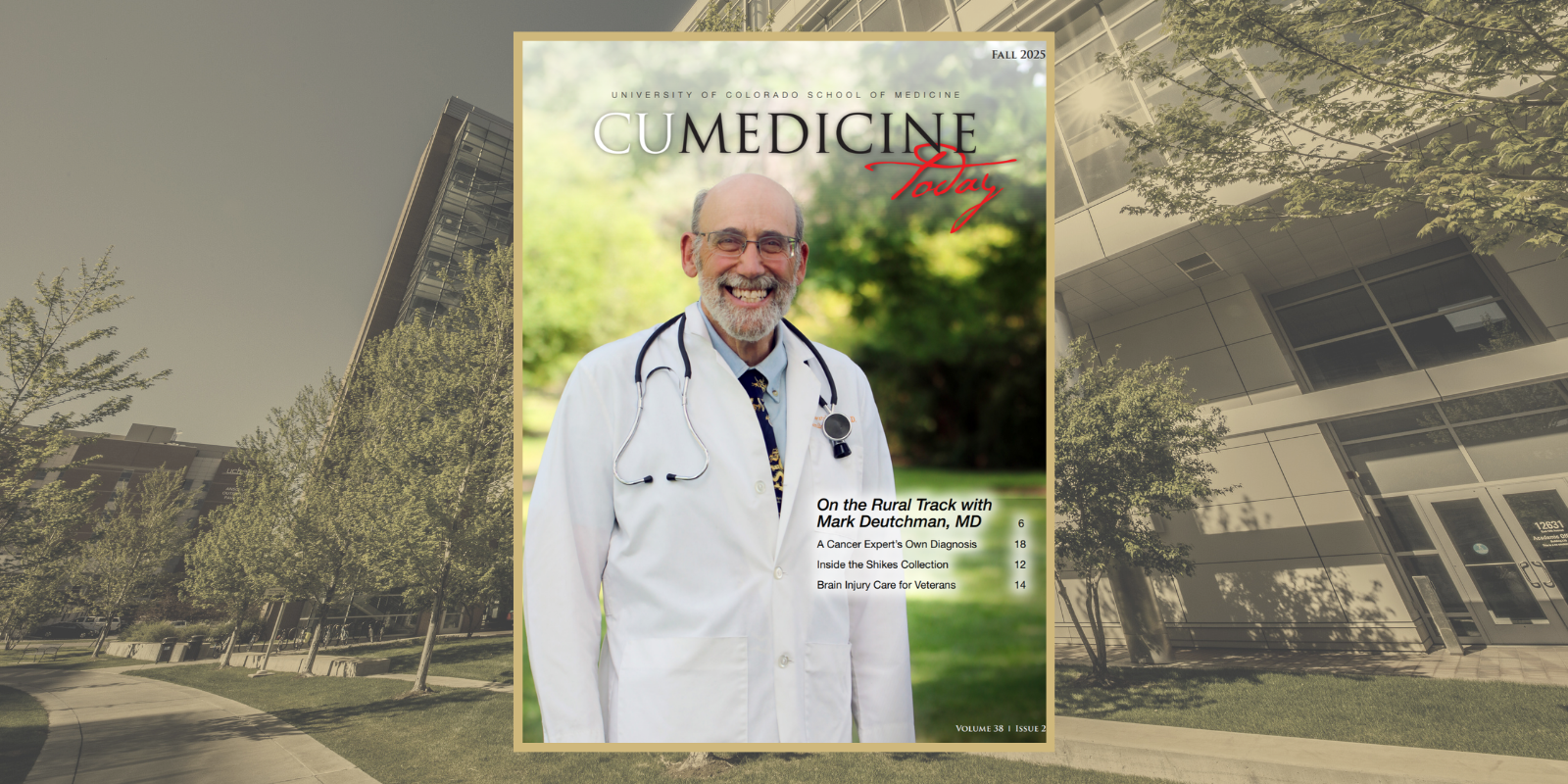 CU Medicine Today Fall Magazine Cover.