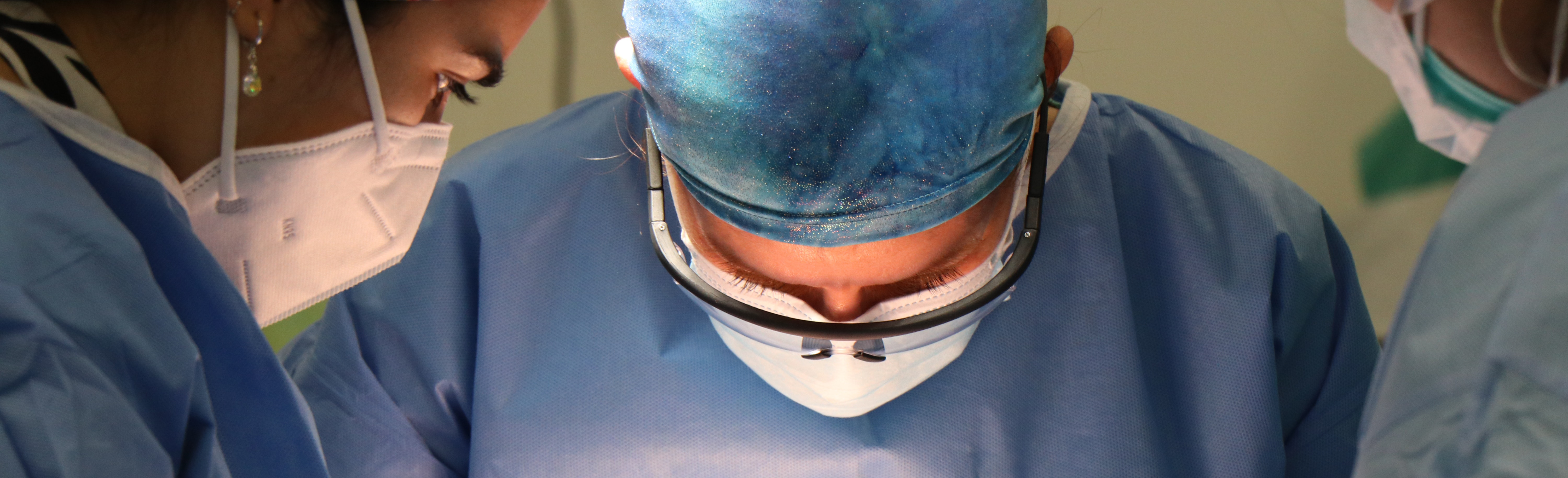 Surgeon in operating room